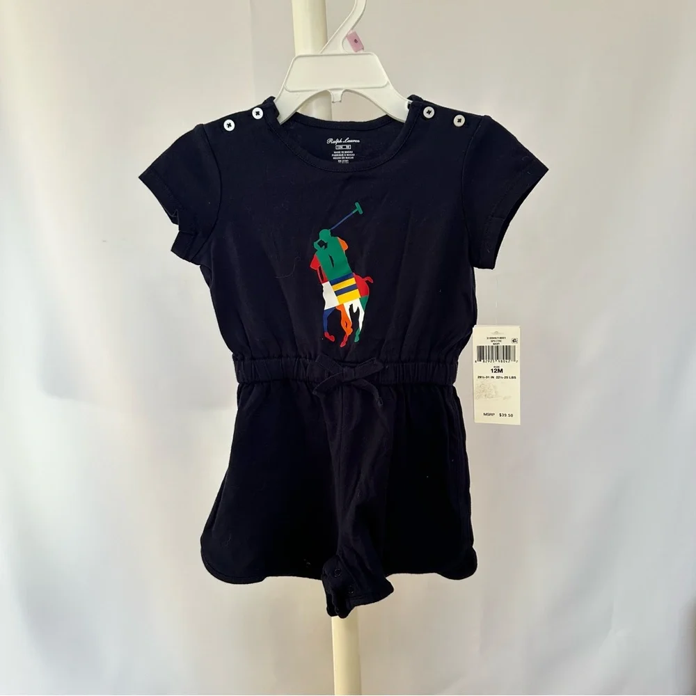 12 month Ralph Lauren Romper